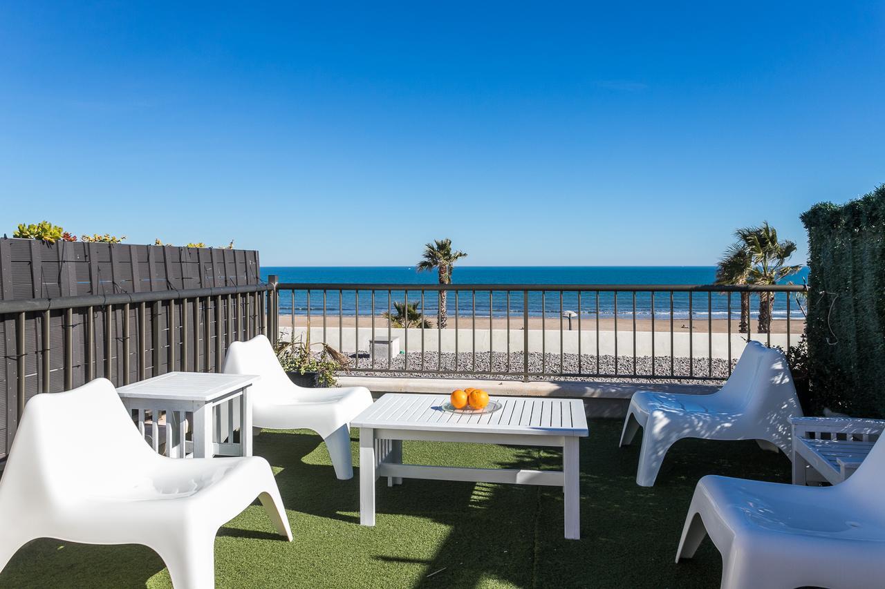 Apartup Patacona Terrace Duplex I Valencia Bagian luar foto