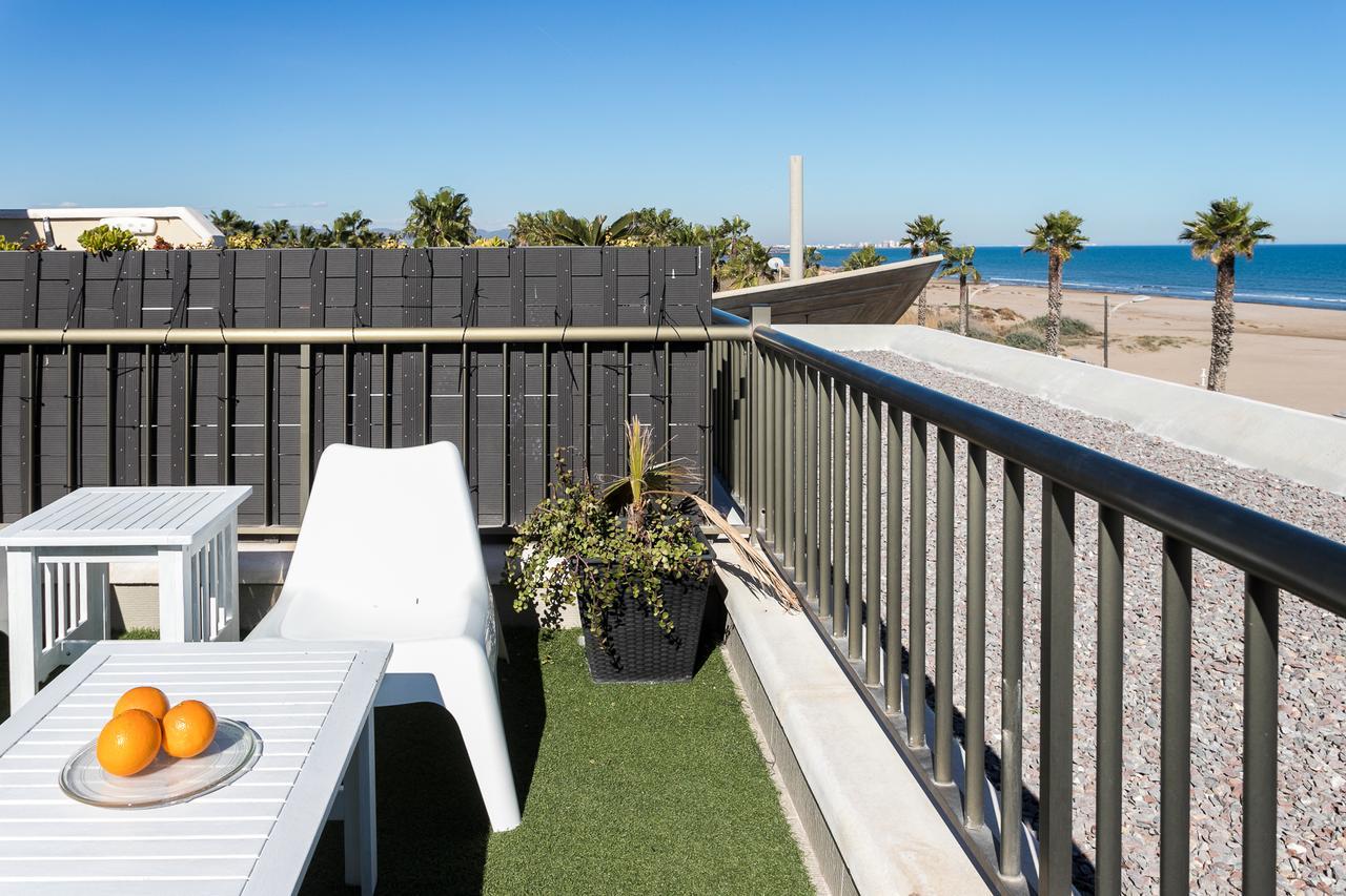 Apartup Patacona Terrace Duplex I Valencia Bagian luar foto